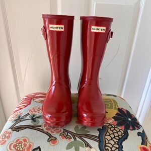 Red Hunter Rain Boots
